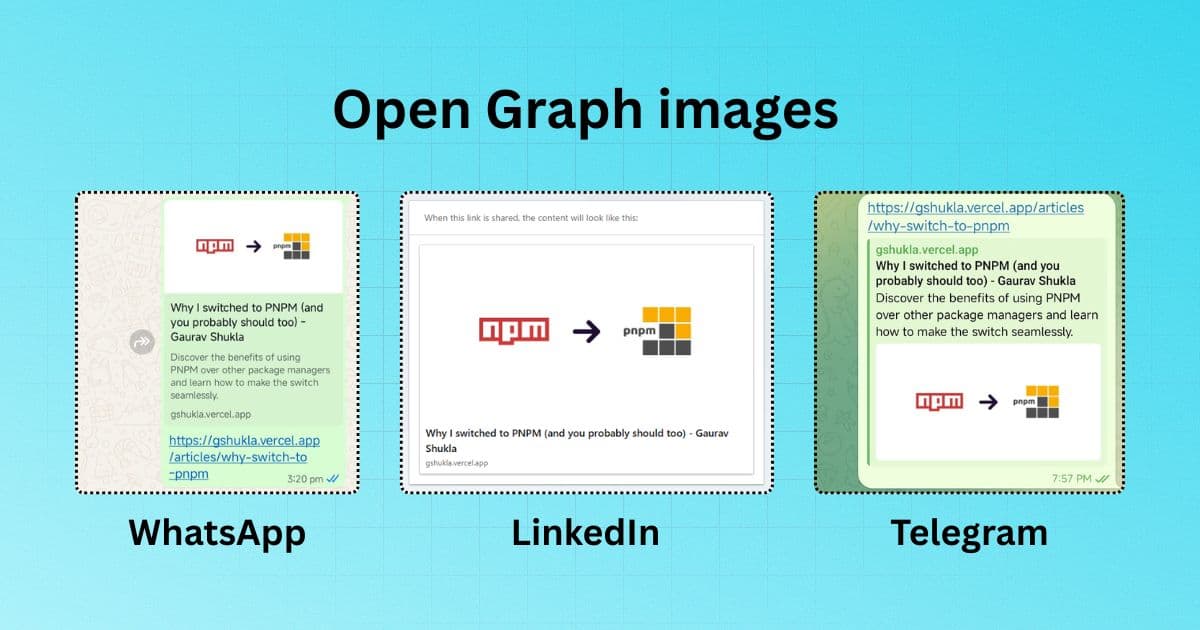 OG images: The first impression most developers ignore