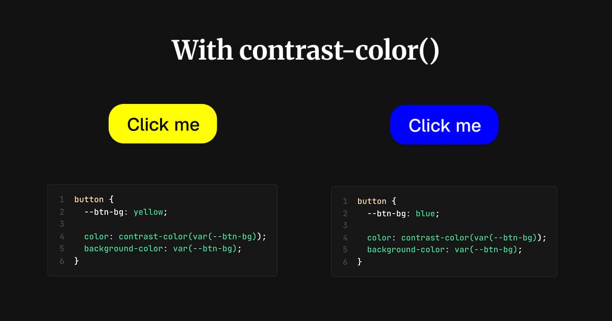 With contrast-color()
