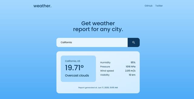 Weather App